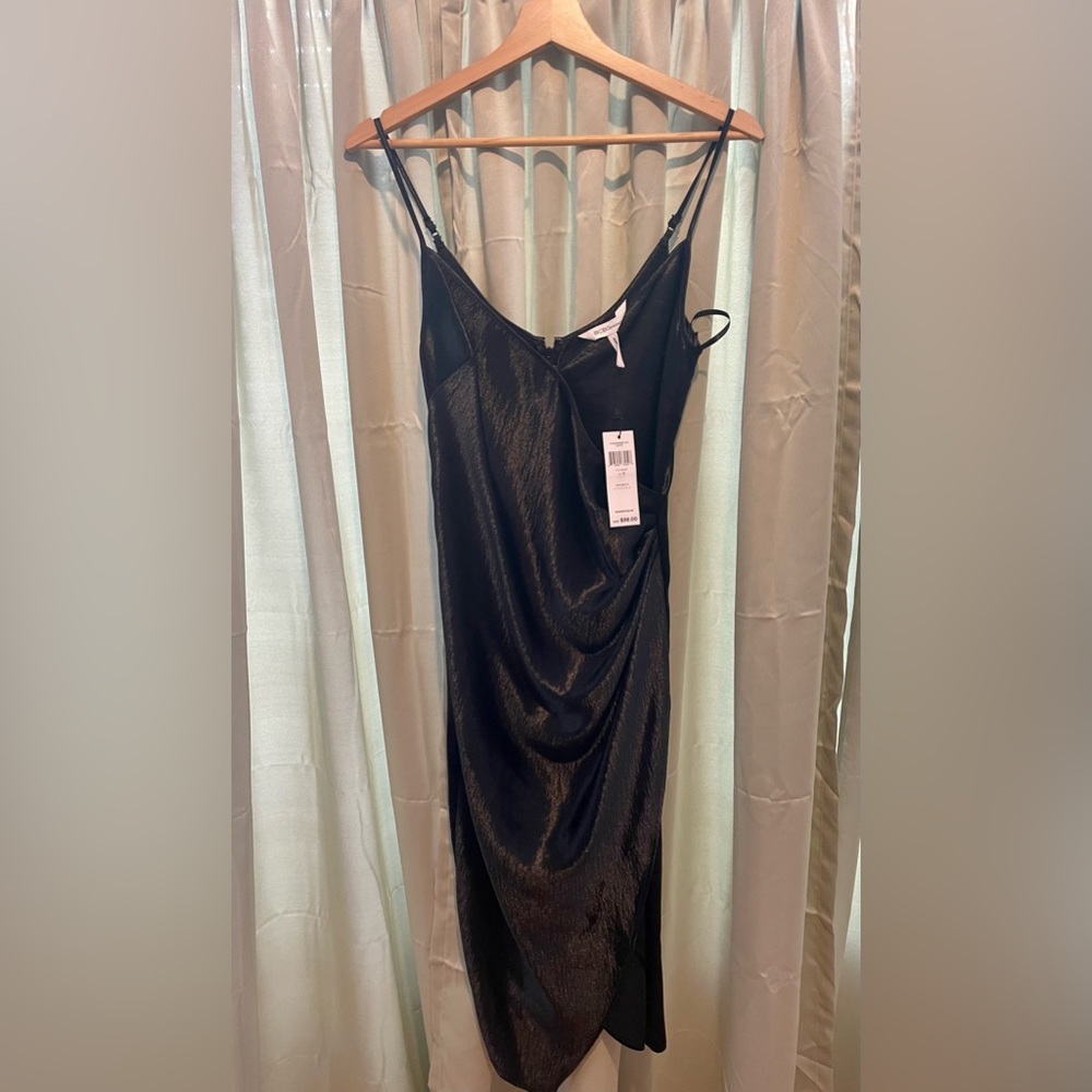 Black Silk Dress